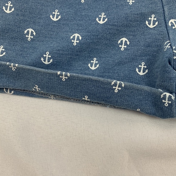 Tommy Bahama Girls Nautical Anchor Shorts Size 7/8 - Picture 4 of 7